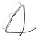 Chanel - Cat Eye Eyeglasses - Black Beige - Chanel Eyewear