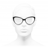 Chanel - Occhiali da Vista Cat-Eye - Nero - Chanel Eyewear