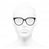 Chanel - Occhiali da Vista a Farfalla - Marrone - Chanel Eyewear