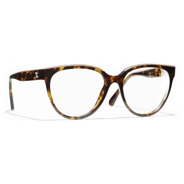 Chanel - Butterfly Eyeglasses - Dark Tortoise Beige - Chanel Eyewear