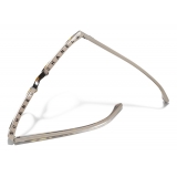 Chanel - Occhiali da Vista a Farfalla - Tartaruga Scuro Beige - Chanel Eyewear