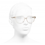 Chanel - Butterfly Eyeglasses - Transparent Beige - Chanel Eyewear