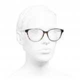 Chanel - Occhiali da Vista a Farfalla - Tartaruga Chiaro - Chanel Eyewear