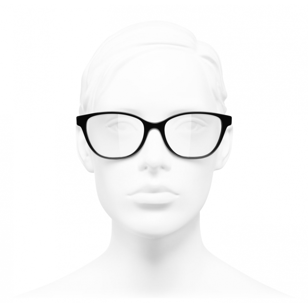 Chanel - Butterfly Eyeglasses - Black - Chanel Eyewear - Avvenice