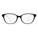 Chanel - Butterfly Eyeglasses - Black - Chanel Eyewear