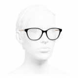 Chanel - Butterfly Eyeglasses - Black - Chanel Eyewear