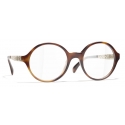 Chanel - Round Eyeglasses - Tortoise - Chanel Eyewear