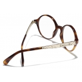 Chanel - Round Eyeglasses - Tortoise - Chanel Eyewear