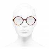 Chanel - Occhiali da Vista Rotondi - Tartaruga - Chanel Eyewear