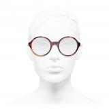 Chanel - Round Eyeglasses - Tortoise - Chanel Eyewear