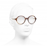 Chanel - Round Eyeglasses - Tortoise - Chanel Eyewear