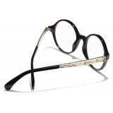 Chanel - Round Eyeglasses - Black - Chanel Eyewear