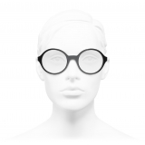 Chanel - Round Eyeglasses - Black - Chanel Eyewear