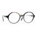 Chanel - Round Eyeglasses - Dark Tortoise - Chanel Eyewear