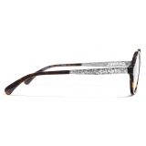 Chanel - Round Eyeglasses - Dark Tortoise - Chanel Eyewear