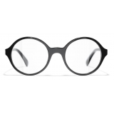 Chanel - Round Eyeglasses - Black - Chanel Eyewear