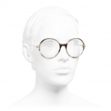 Chanel - Round Eyeglasses - Dark Tortoise - Chanel Eyewear