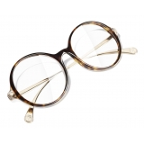 Chanel - Round Eyeglasses - Dark Tortoise - Chanel Eyewear