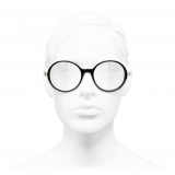 Chanel - Round Eyeglasses - Black - Chanel Eyewear