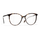 Chanel - Pantos Eyeglasses - Dark Tortoise - Chanel Eyewear