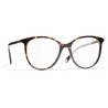 Chanel - Occhiali da Vista Pantos - Tartaruga Scuro - Chanel Eyewear