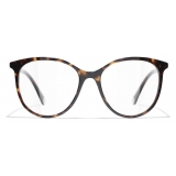 Chanel - Pantos Eyeglasses - Dark Tortoise - Chanel Eyewear