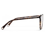 Chanel - Pantos Eyeglasses - Dark Tortoise - Chanel Eyewear