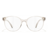 Chanel - Pantos Eyeglasses - Transparent Beige - Chanel Eyewear