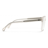 Chanel - Pantos Eyeglasses - Transparent Beige - Chanel Eyewear