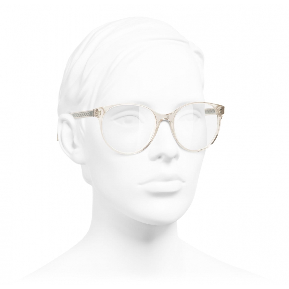Chanel - Pantos Eyeglasses - Dark Tortoise Beige - Chanel Eyewear - Avvenice