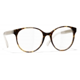 Chanel - Pantos Eyeglasses - Dark Tortoise - Chanel Eyewear