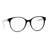 Chanel - Pantos Eyeglasses - Black - Chanel Eyewear