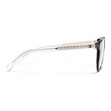 Chanel - Pantos Eyeglasses - Black - Chanel Eyewear