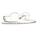 Chanel - Occhiali da Vista Pantos - Oro - Chanel Eyewear