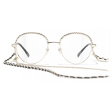 Chanel - Pantos Eyeglasses - Gold - Chanel Eyewear