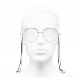 Chanel - Pantos Eyeglasses - Gold - Chanel Eyewear