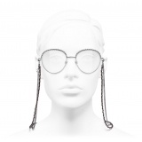 Chanel - Occhiali da Vista Pantos - Argento - Chanel Eyewear