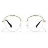 Chanel - Occhiali da Vista Pantos - Oro - Chanel Eyewear