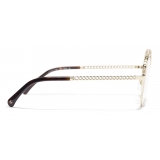 Chanel - Occhiali da Vista Pantos - Oro - Chanel Eyewear