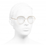 Chanel - Occhiali da Vista Pantos - Oro - Chanel Eyewear