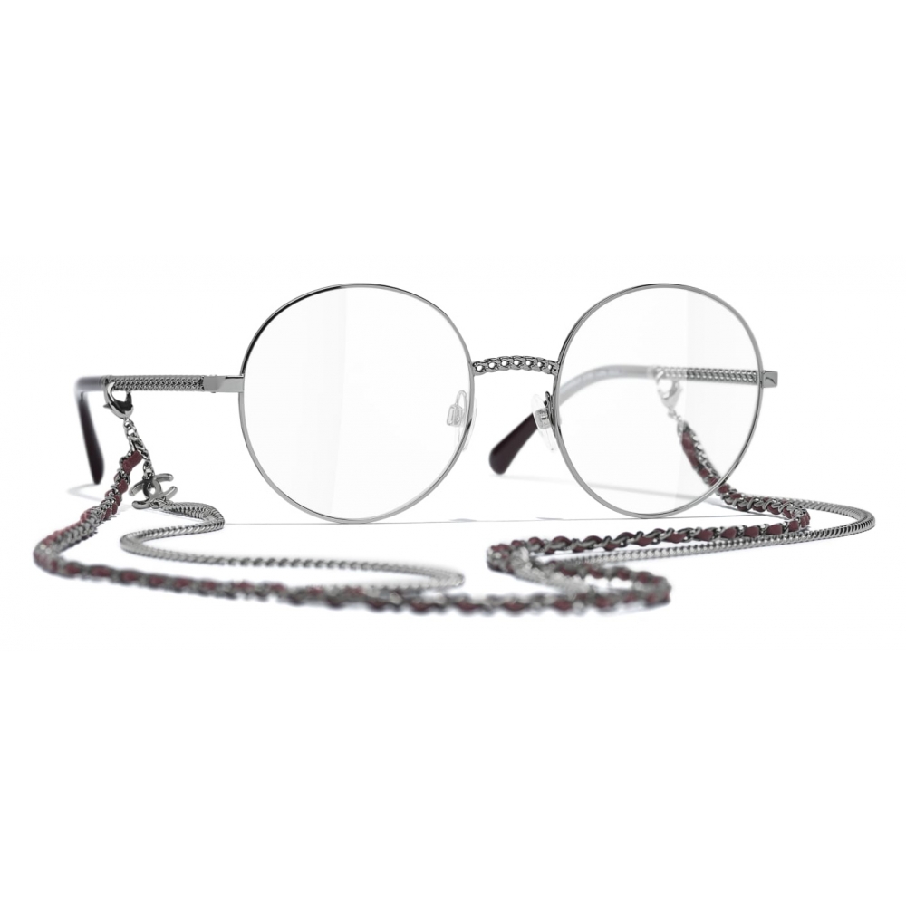 CHANEL 2186 Round Metal Glasses