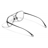 Chanel - Pilot Eyeglasses - Black - Chanel Eyewear