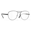 Chanel - Pilot Eyeglasses - Black - Chanel Eyewear