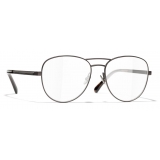 Chanel - Pilot Eyeglasses - Brown - Chanel Eyewear