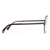 Chanel - Pilot Eyeglasses - Brown - Chanel Eyewear