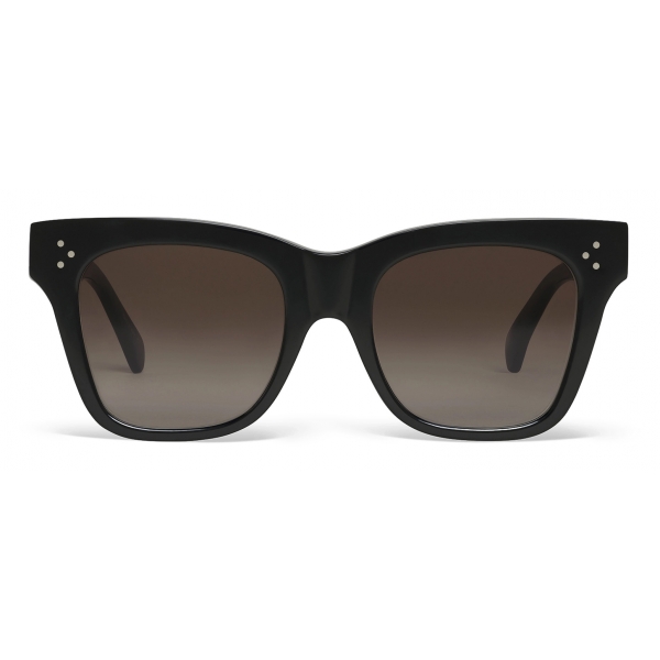 CAT EYE S193 SUNGLASSES IN ACETATE - BLACK | CELINE