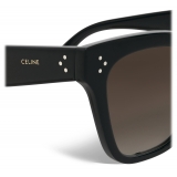 Céline - Cat Eye S183 Sunglasses in Acetate - Black - Sunglasses - Céline Eyewear