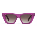 Céline - Occhiali da Sole Cat Eye S187 in Acetato - Viola - Occhiali da Sole - Céline Eyewear