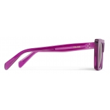 Céline - Occhiali da Sole Cat Eye S187 in Acetato - Viola - Occhiali da Sole - Céline Eyewear