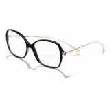 Chanel - Occhiali da Vista Quadrati - Nero - Chanel Eyewear